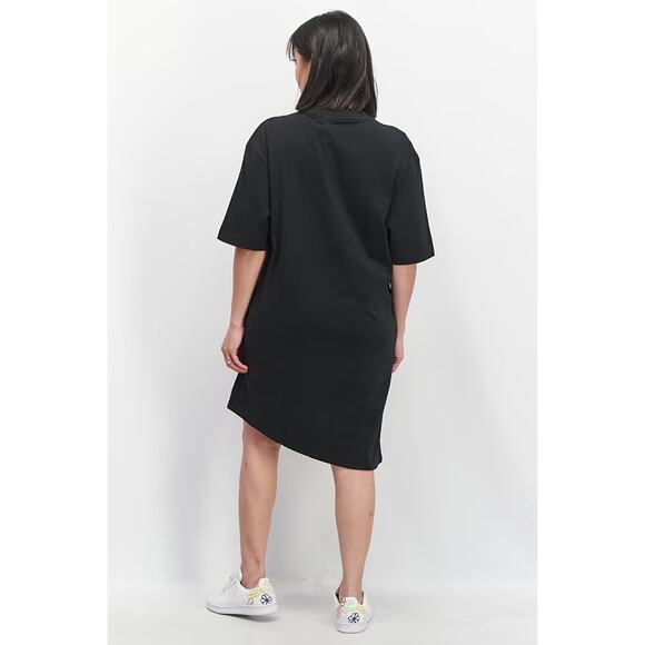 Adidas Black Asymmetrical Tee T-shirt Dress Sz S New Nwt - Picture 4 of 10